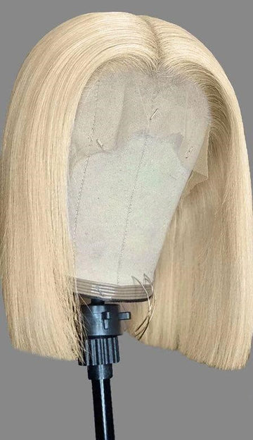 613 13x4 Supernova Straight Transparent Lace Frontal Bob Wig