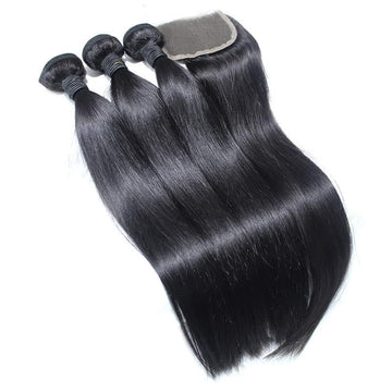 3 Supernova Straight Bundle Deal + 4x4 Closure